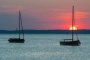 Sonnenuntergang-Boote-Steinhude-Steinhuder Meer-Landschaften-Abendstimmung-See-A_NIK500_0202